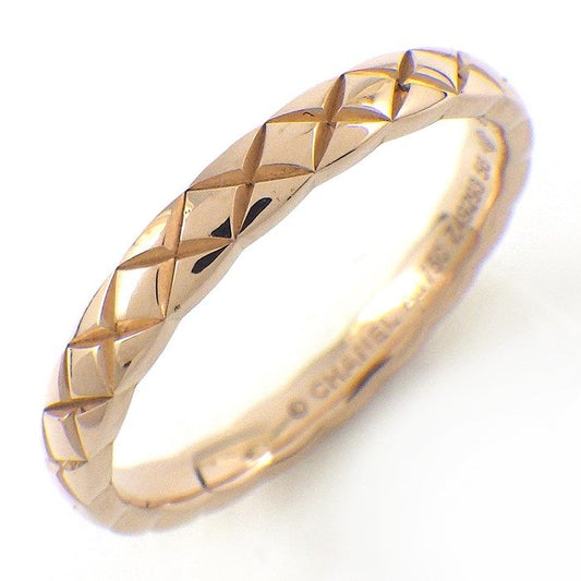 Chanel Coco Crush Mini Ring in K18 Beige Gold - Size 15