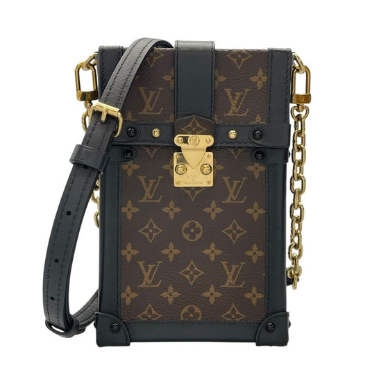Louis Vuitton Monogram Vertical Trunk Pochette - Unisex Luxury Shoulder Bag