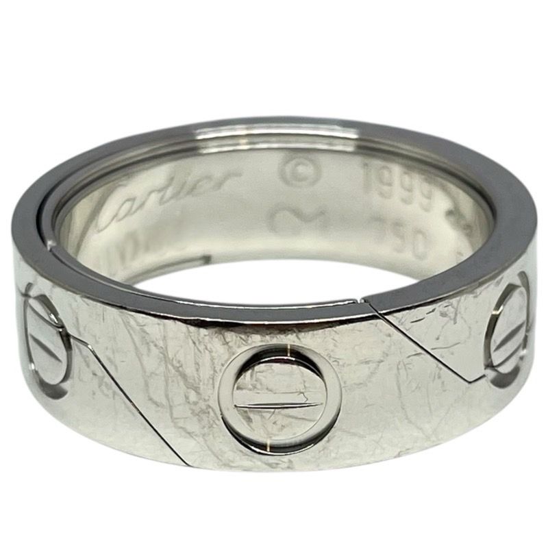 Cartier Astro Love Ring in 750 White Gold - Size 18.5