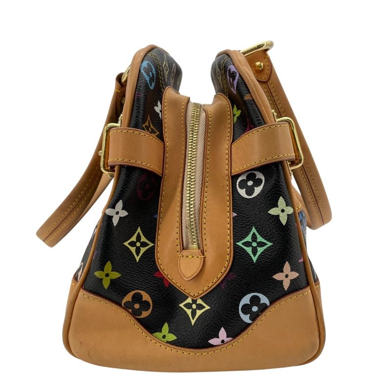 Louis Vuitton Claudia M40194 Noir Monogram Multicolor Handbag