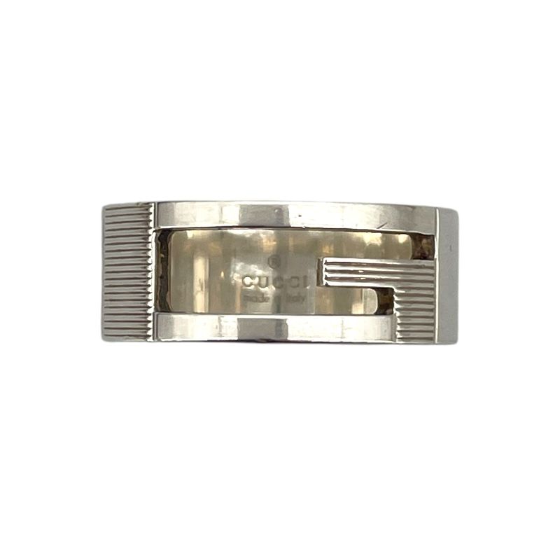 GUCCI Cutout G Ring in Silver - Unisex Luxury Jewelry