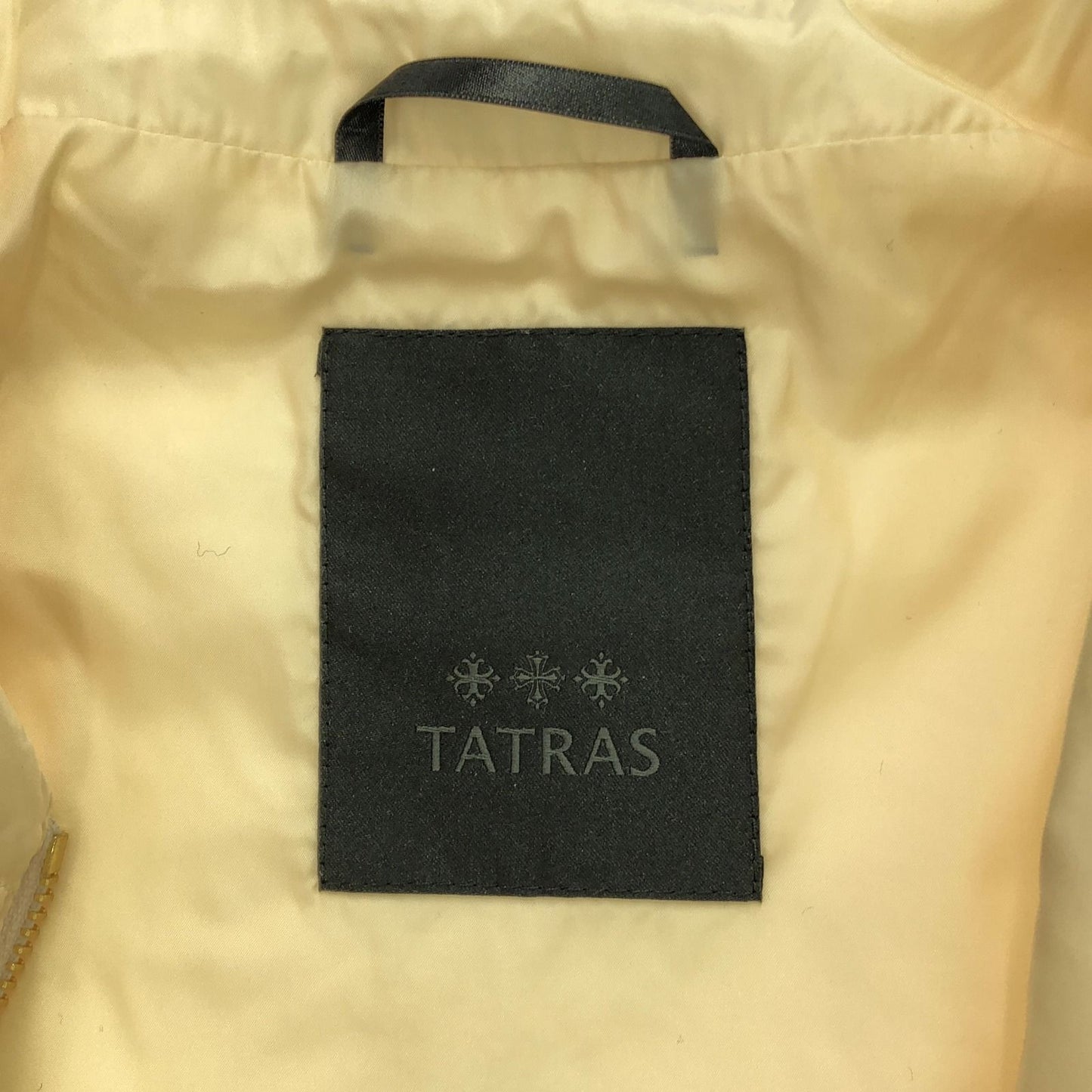 TATRAS Ivory Down Jacket - Exquisite Craftsmanship for Women