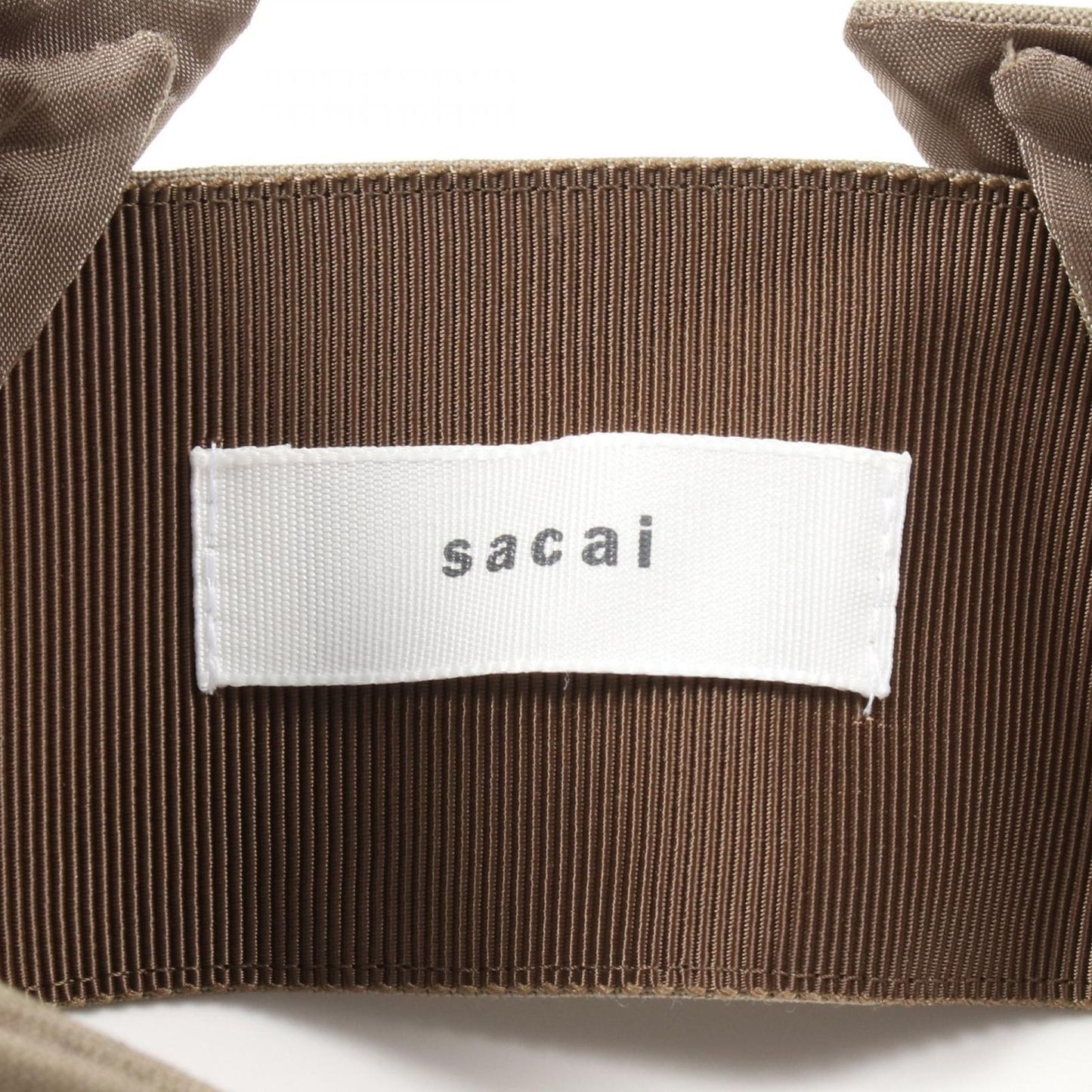 Sacai Brown Wool Jacket - Timeless Elegance for Women