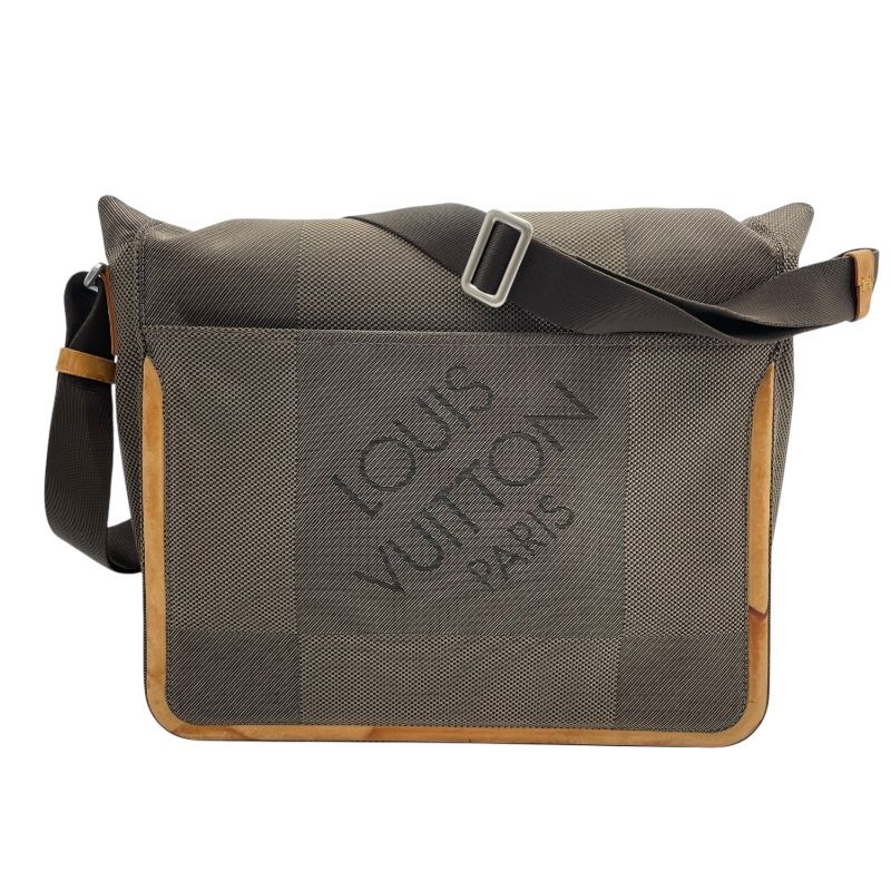 Louis Vuitton Messager M93030 Brown Damier Geant Men's Shoulder Bag