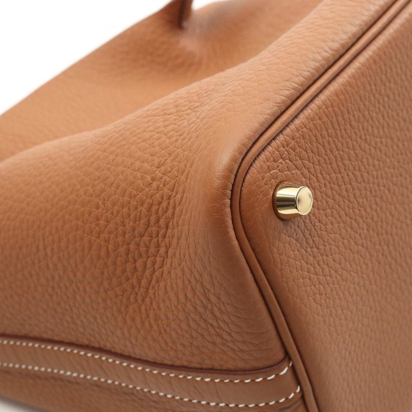 HERMES Picotin Lock PM Handbag in Gold - Timeless Elegance