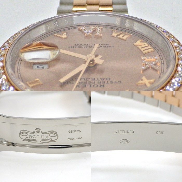Rolex Datejust 126281RBR - Everose Gold & Diamond Bezel
