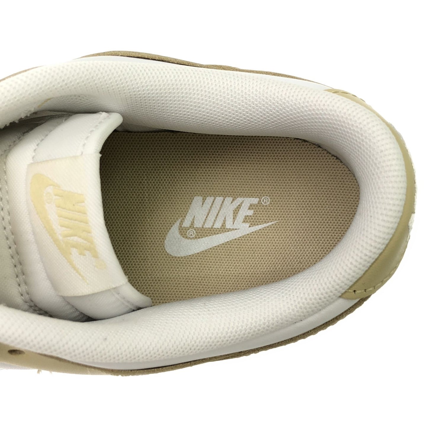 NIKE Dunk Low Retro BTTYS Sneakers - White/Beige - Size 9