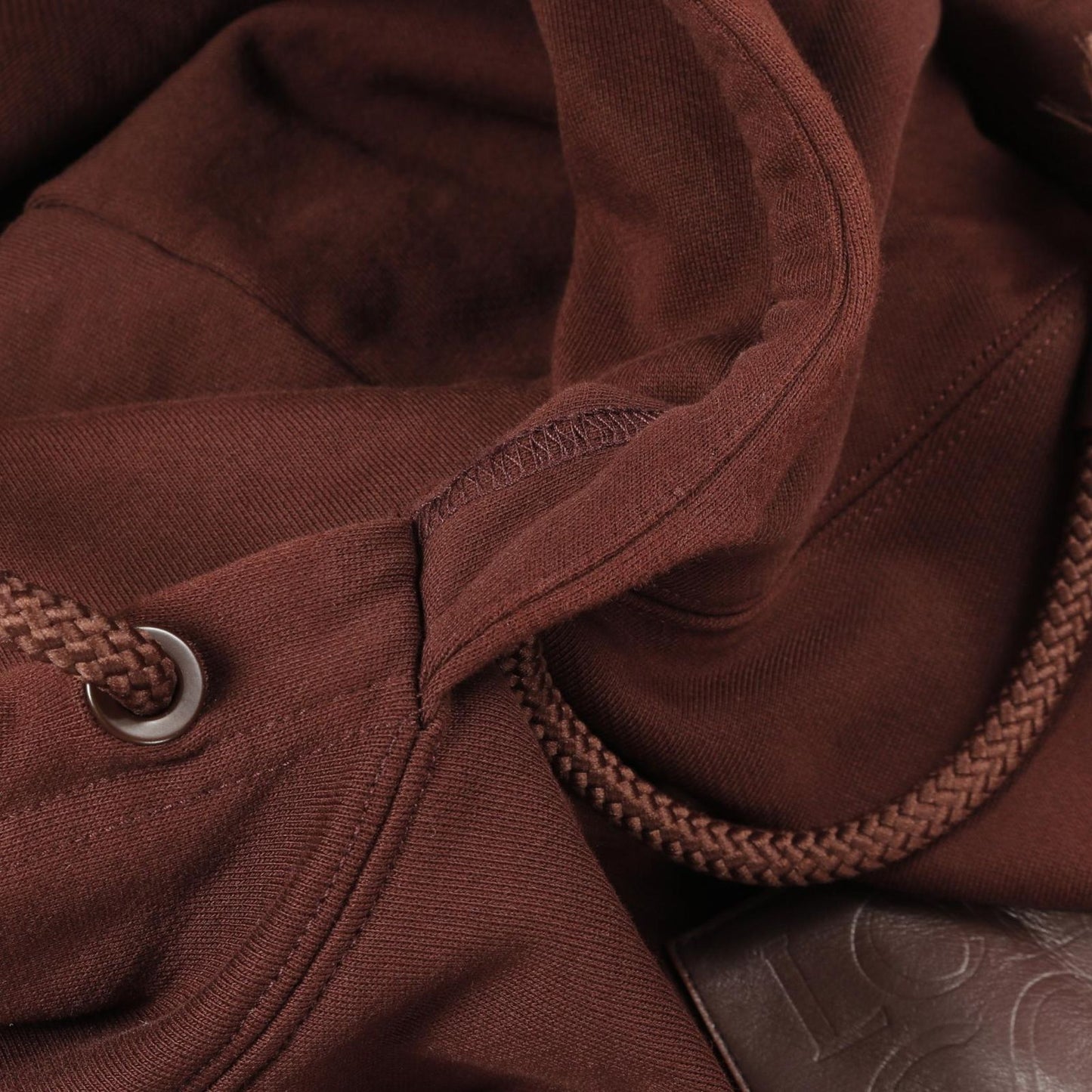 LOEWE Relaxed Fit Hoodie in Brown Cotton - Timeless Elegance