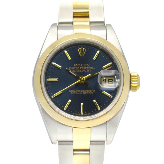 ROLEX Datejust P Series 79163 - Exquisite Blue Dial Luxury Watch
