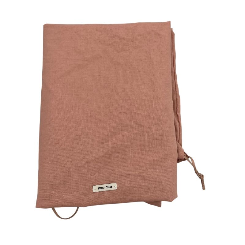 Miu Miu Logo Hobo Bag 5BC175 in Black Nappa Leather