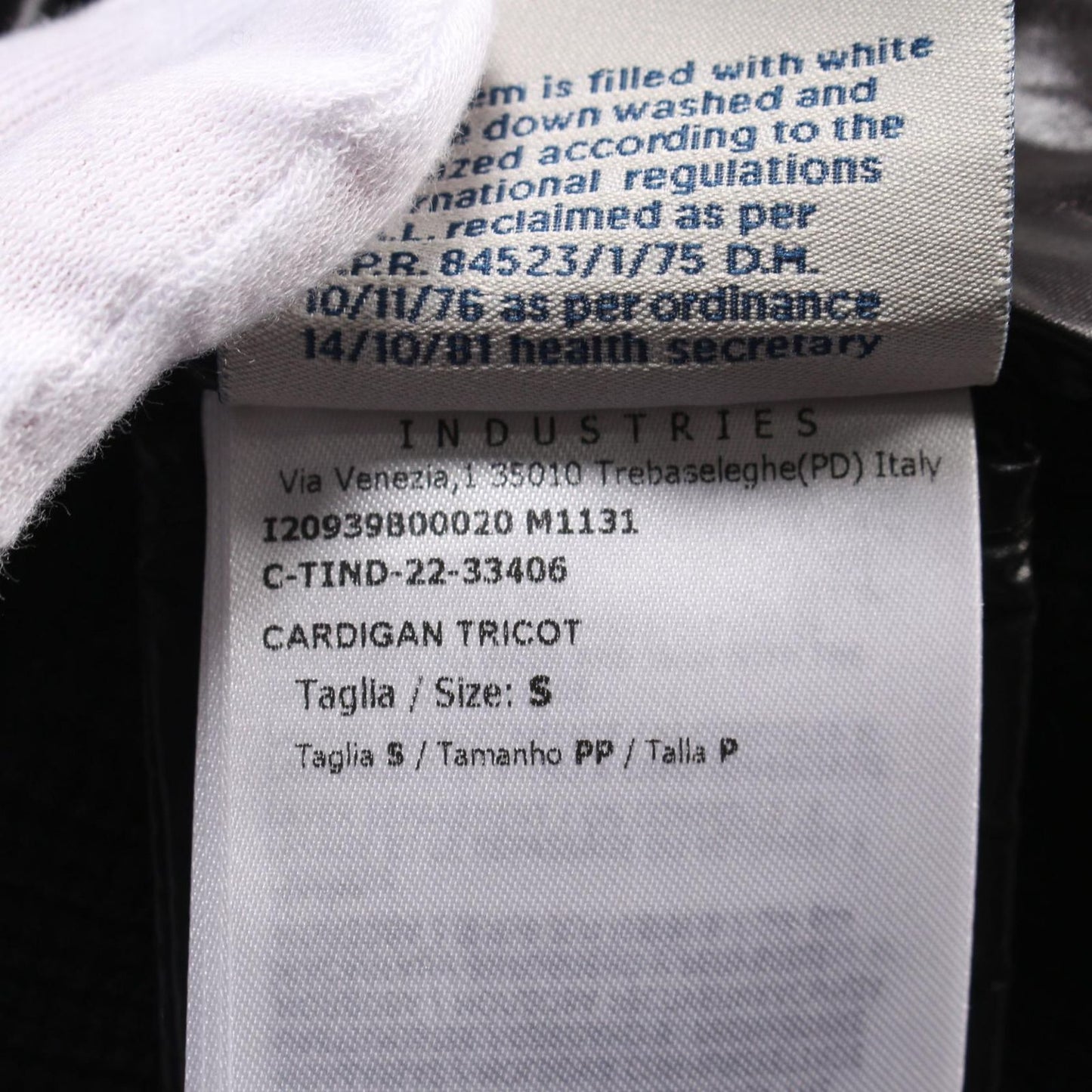 MONCLER Tricot Down Jacket in Black - Exquisite Wool & Nylon Blend