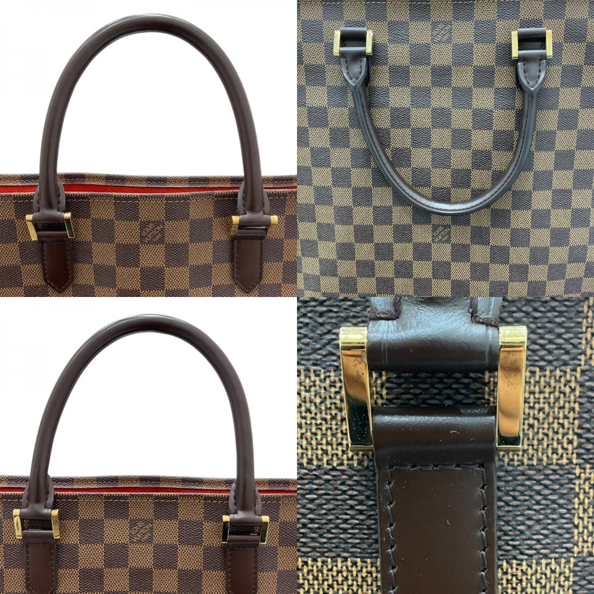 Louis Vuitton Sac Plat N51140 PVC Unisex Handbag - Timeless Elegance