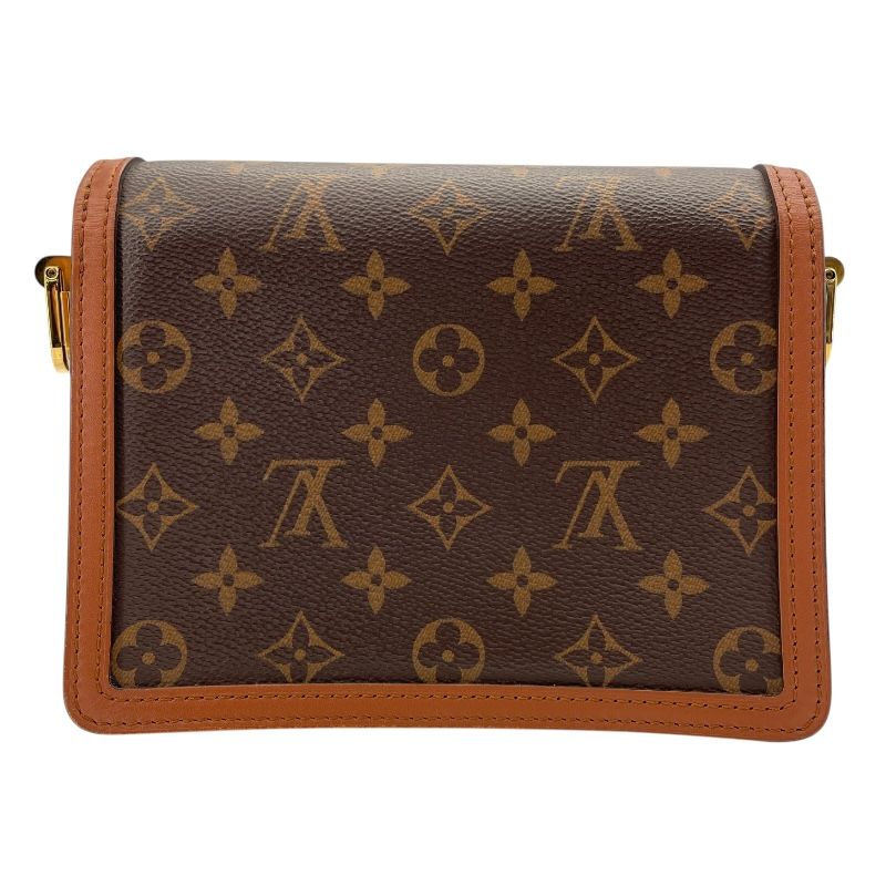 Louis Vuitton Dauphine Mini Monogram Reverse Shoulder Bag - Brown