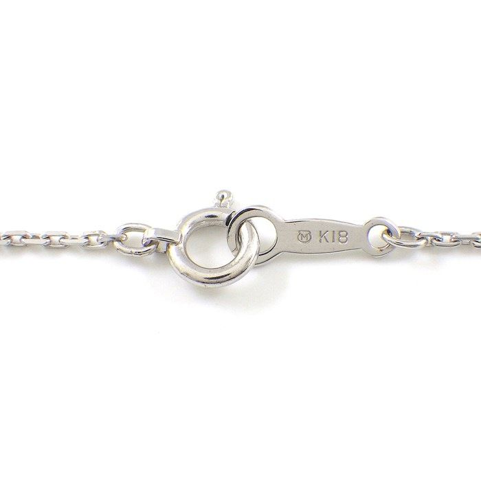 MIKIMOTO Akoya Pearl Necklace in K18 White Gold - Exquisite Elegance