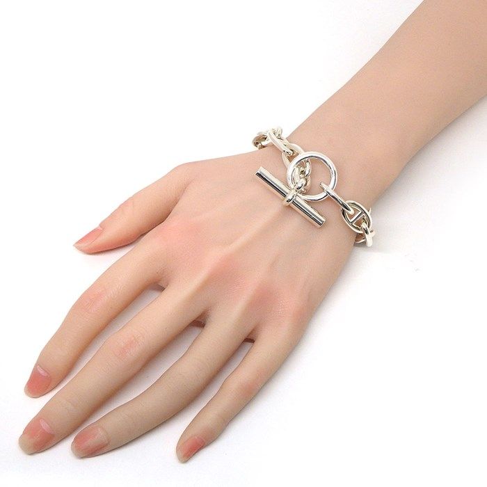 HERMES Chaine d'Ancre GM Bracelet in Silver 925 - Exquisite Craftsmanship