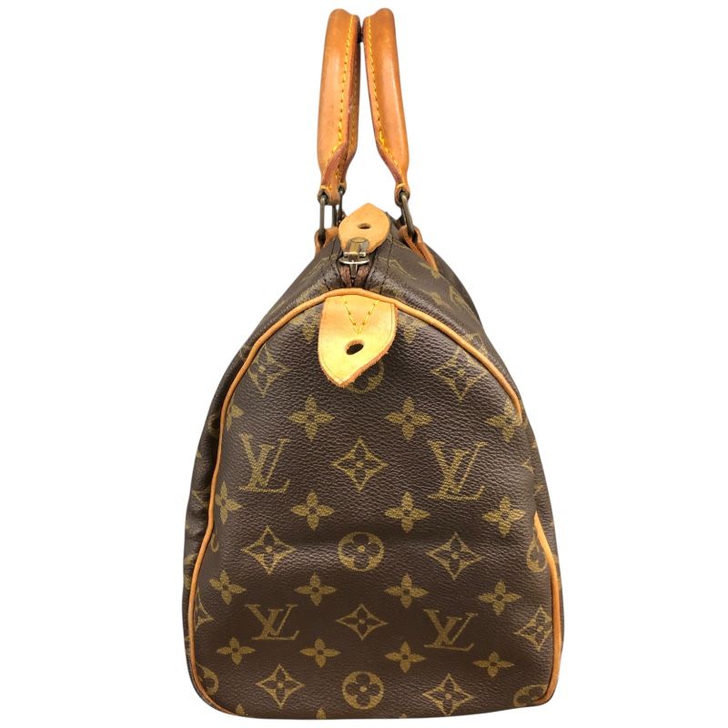 Louis Vuitton Speedy 30 Monogram Canvas Handbag - Brown