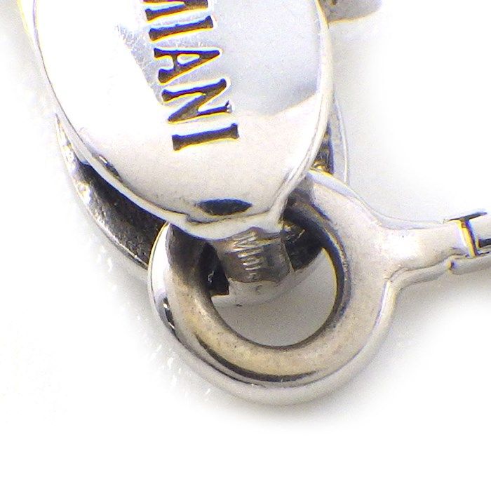 Damiani Belle Époque Square Necklace with Ruby & Diamond in K18WG