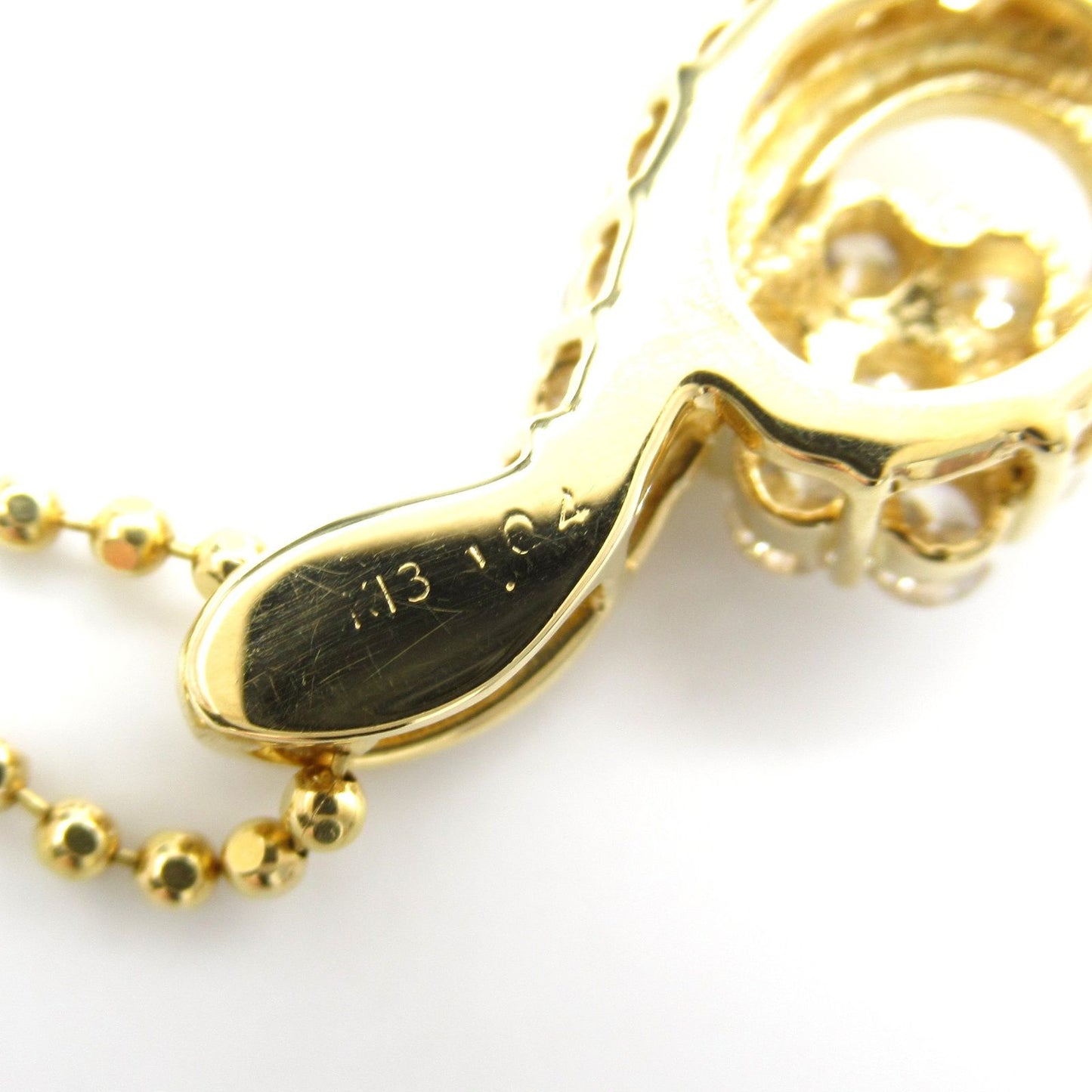 Exquisite K18 Yellow Gold Diamond Necklace - 1.04ct Luxury