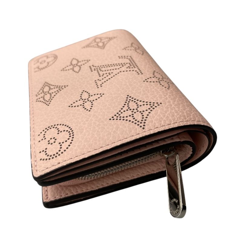 Louis Vuitton Portefeuille Clara M80629 Pink Mahina Wallet