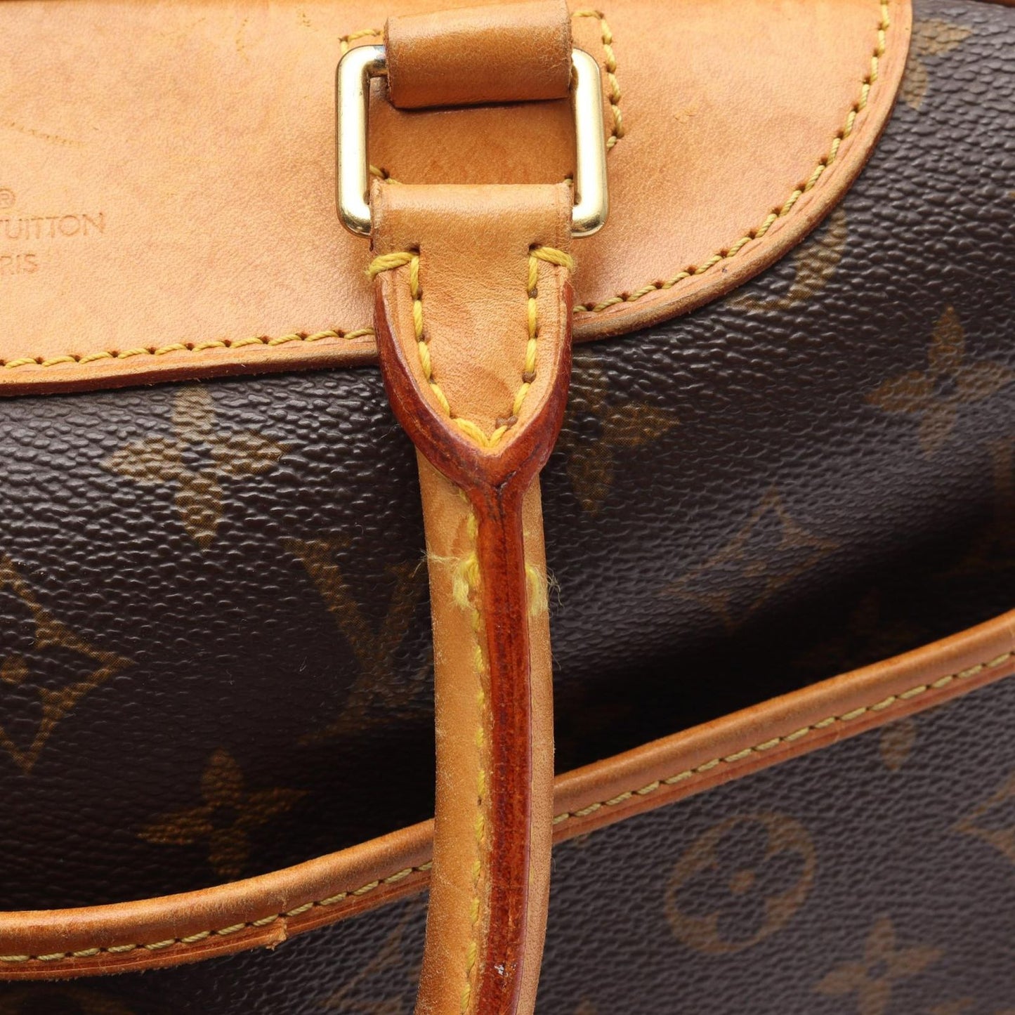 Louis Vuitton Deauville Bowling Vanity Handbag - Monogram Canvas