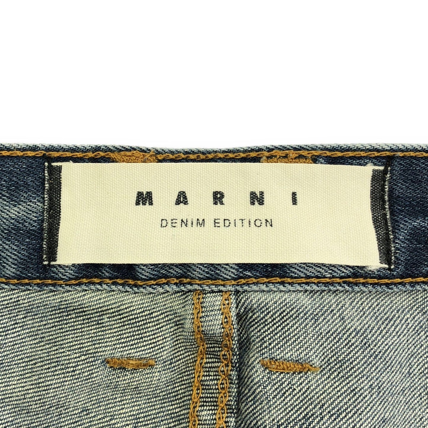 MARNI Blue Denim Pants - Exquisite Craftsmanship, Size 26