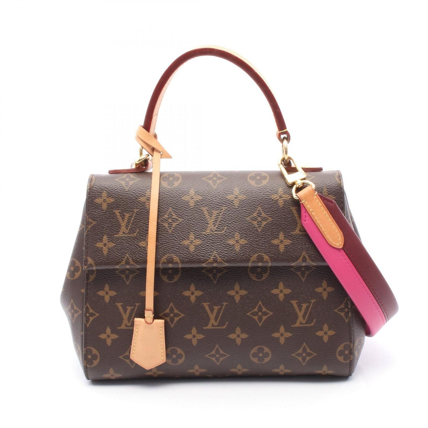 Louis Vuitton Cluny BB Monogram Rose Handbag - Timeless Elegance