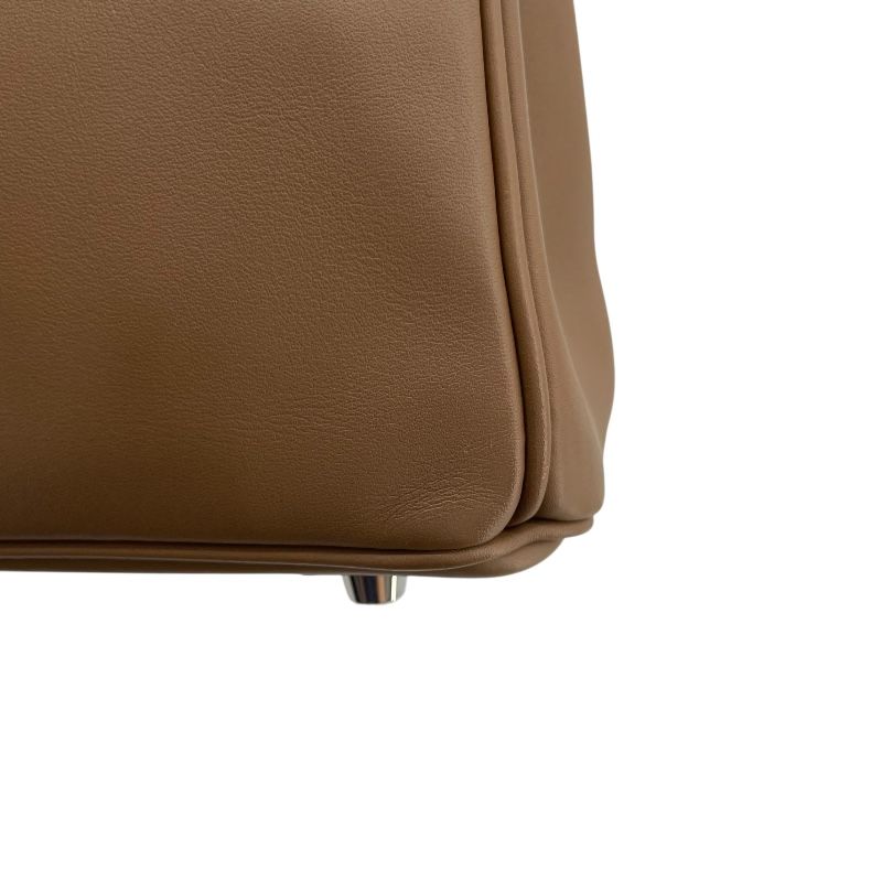 HERMES Birkin 25 Y Stamp Beige de Weimar/SV Hardware Handbag