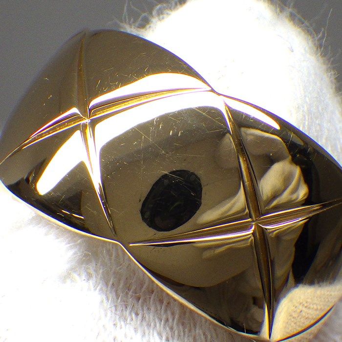 Chanel Coco Crush Large Ring in 18K Yellow Gold - Size 11