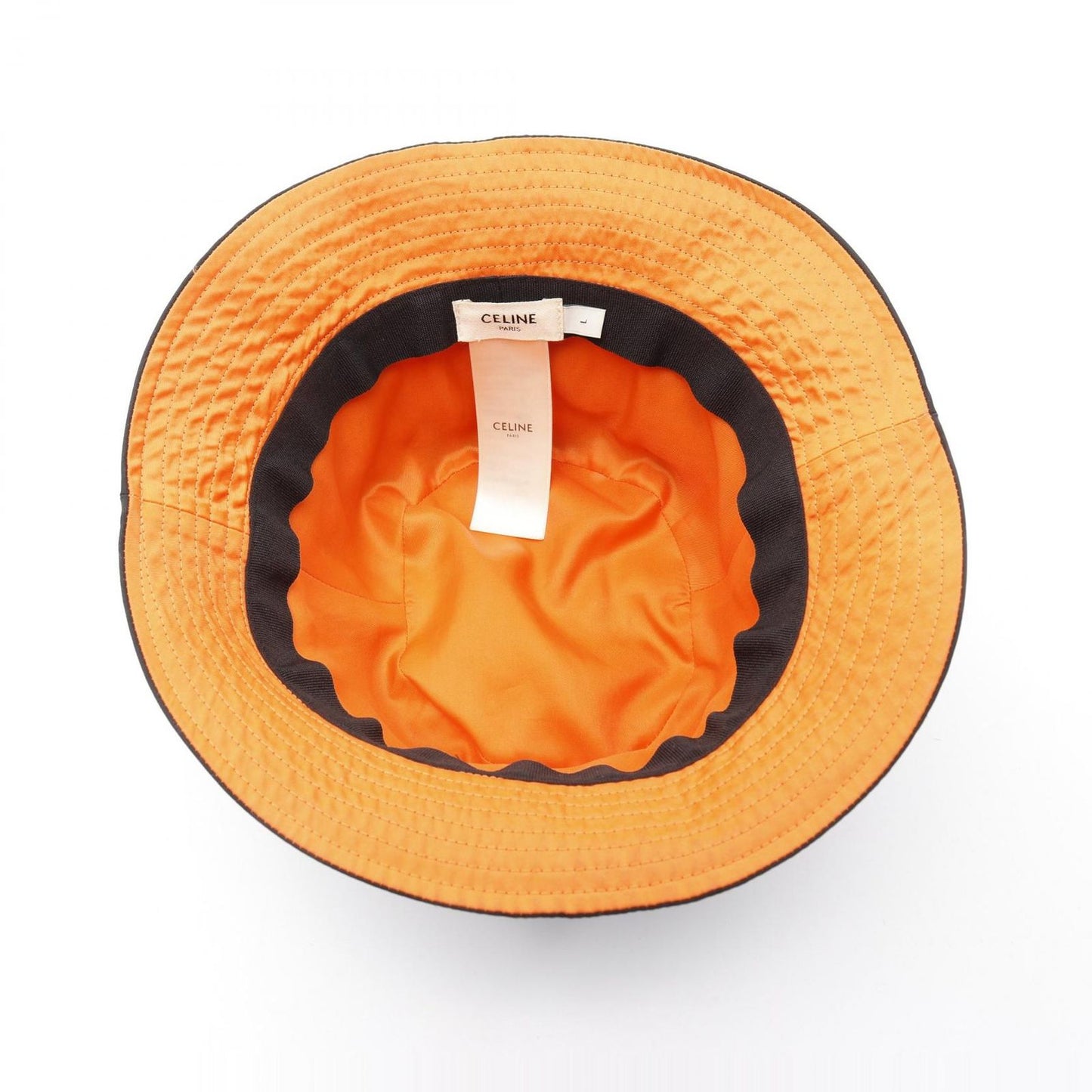 CELINE Nylon Twill Hat - Timeless Black Elegance