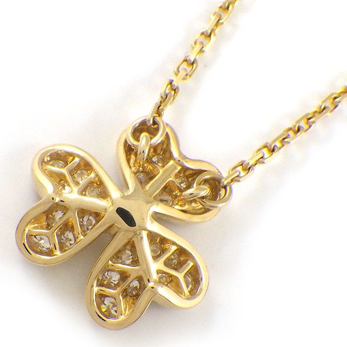 Van Cleef & Arpels Frivole Small Necklace in K18YG with Diamonds