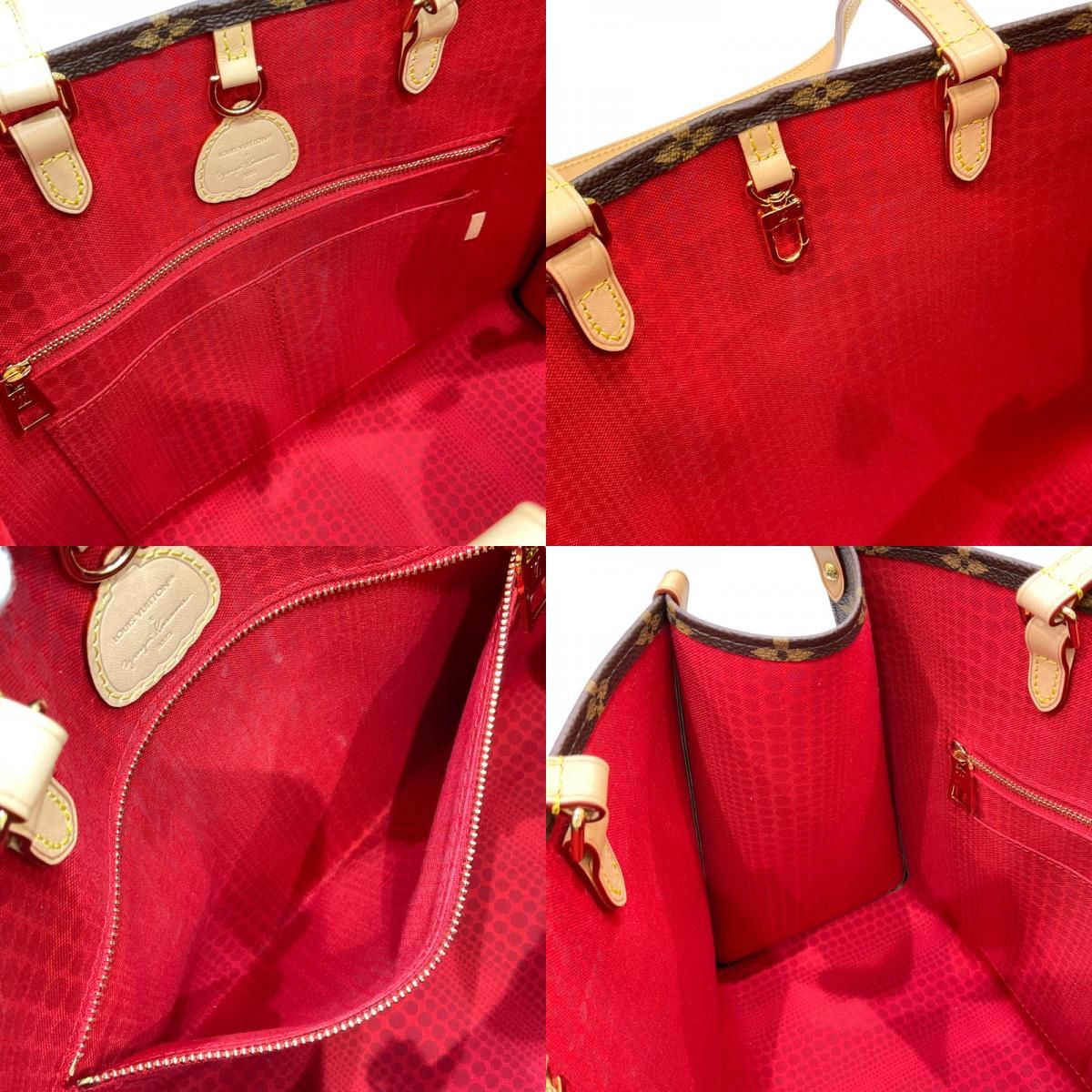 Louis Vuitton OnTheGo MM Yayoi Kusama Collaboration - Brown Monogram