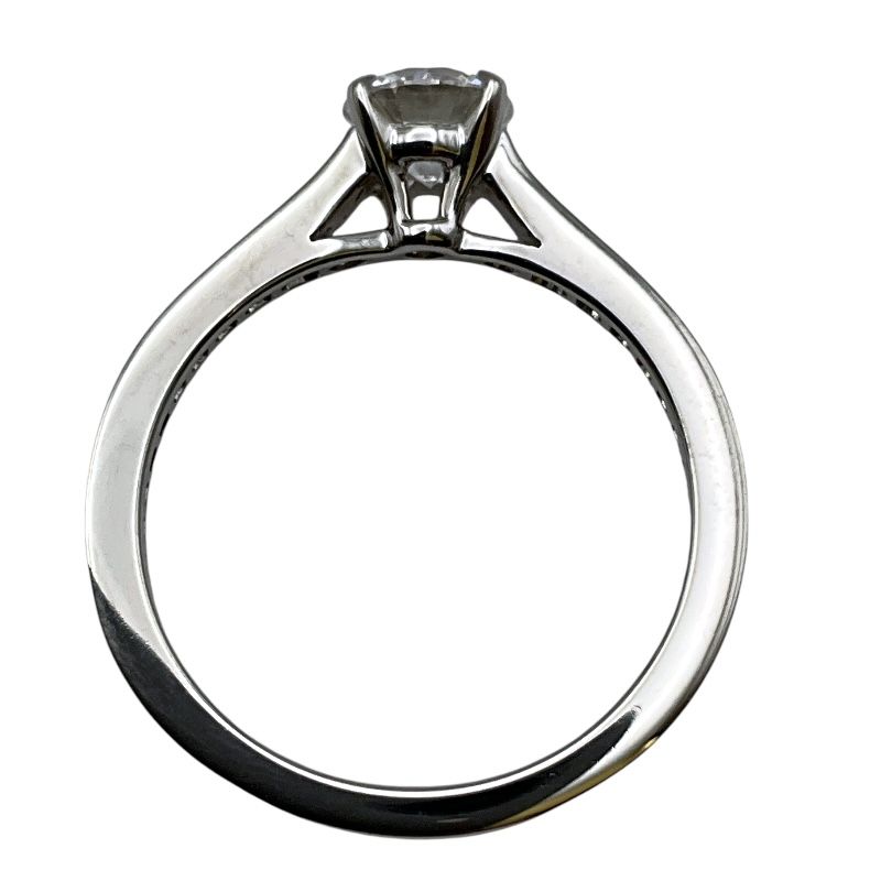 GRAFF Frame Round Diamond Engagement Ring in Platinum Pt950