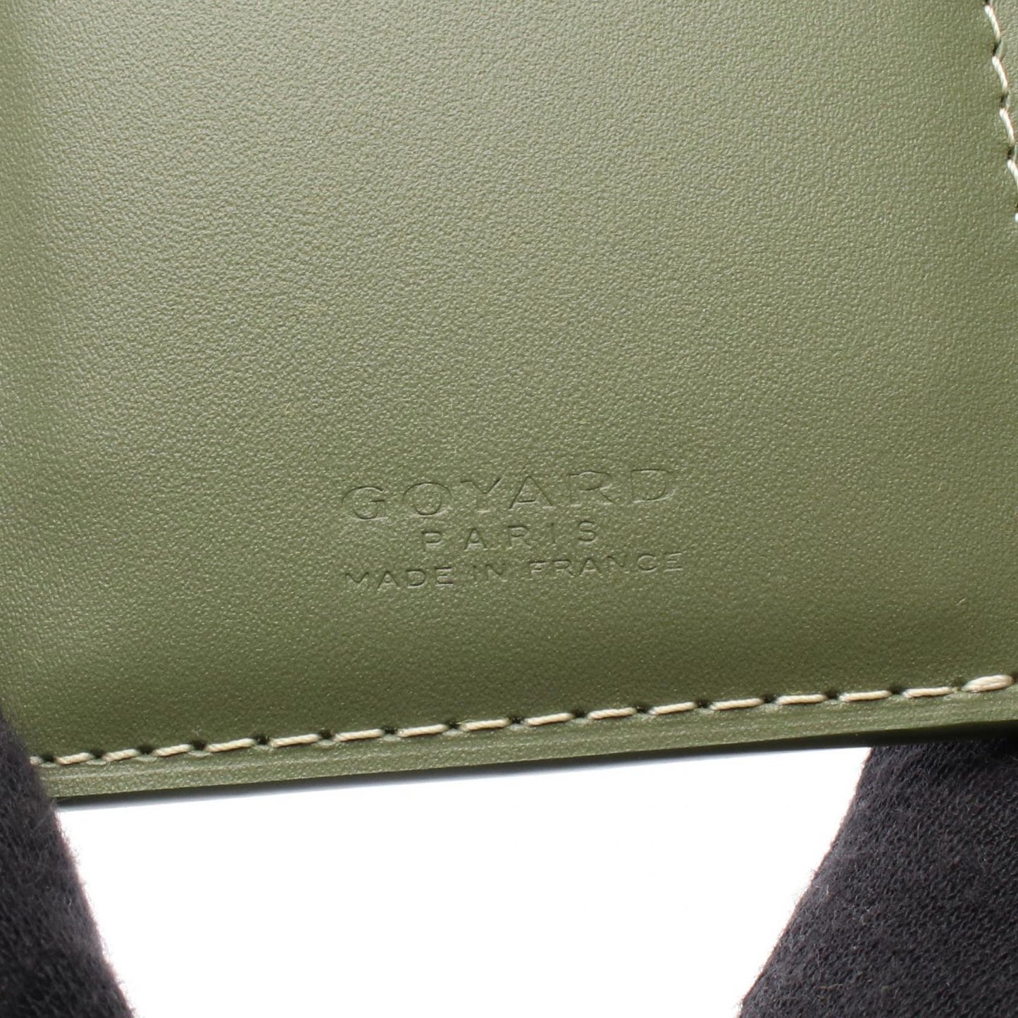 GOYARD Saint Pierre Card Holder GYD-233 in Khaki Green