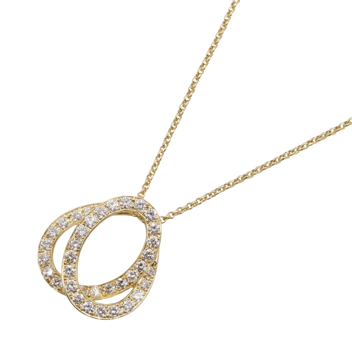 Exquisite K18 Yellow Gold Diamond Necklace - 1.18ct Luxury Piece