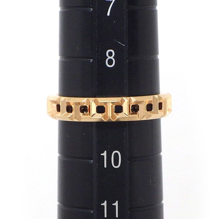 Tiffany & Co. T True Narrow Ring in K18 Pink Gold - Size 9