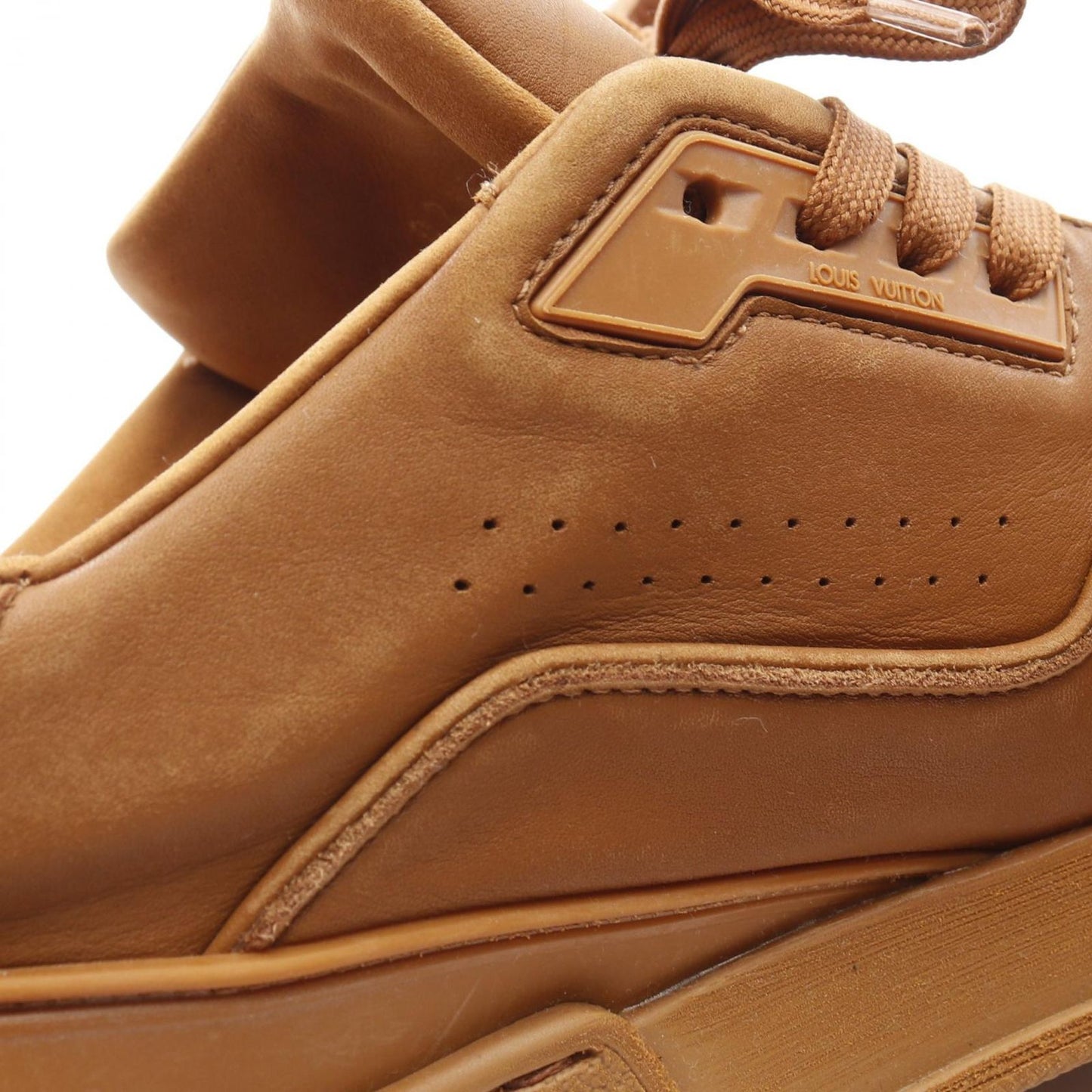 Louis Vuitton LV Trainer Distressed Sneakers - Timeless Elegance