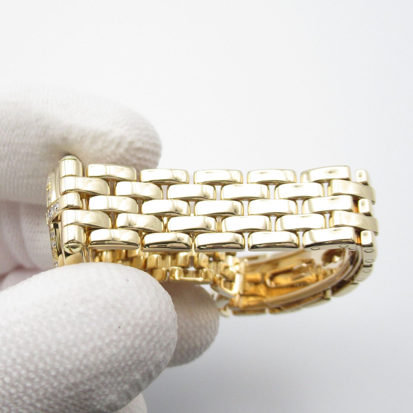 Cartier Panthère Vendôme SM Watch in K18 Yellow Gold & Silver