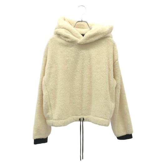 MONCLER GRENOBLE Off-White Pullover Hoodie - Exquisite Craftsmanship