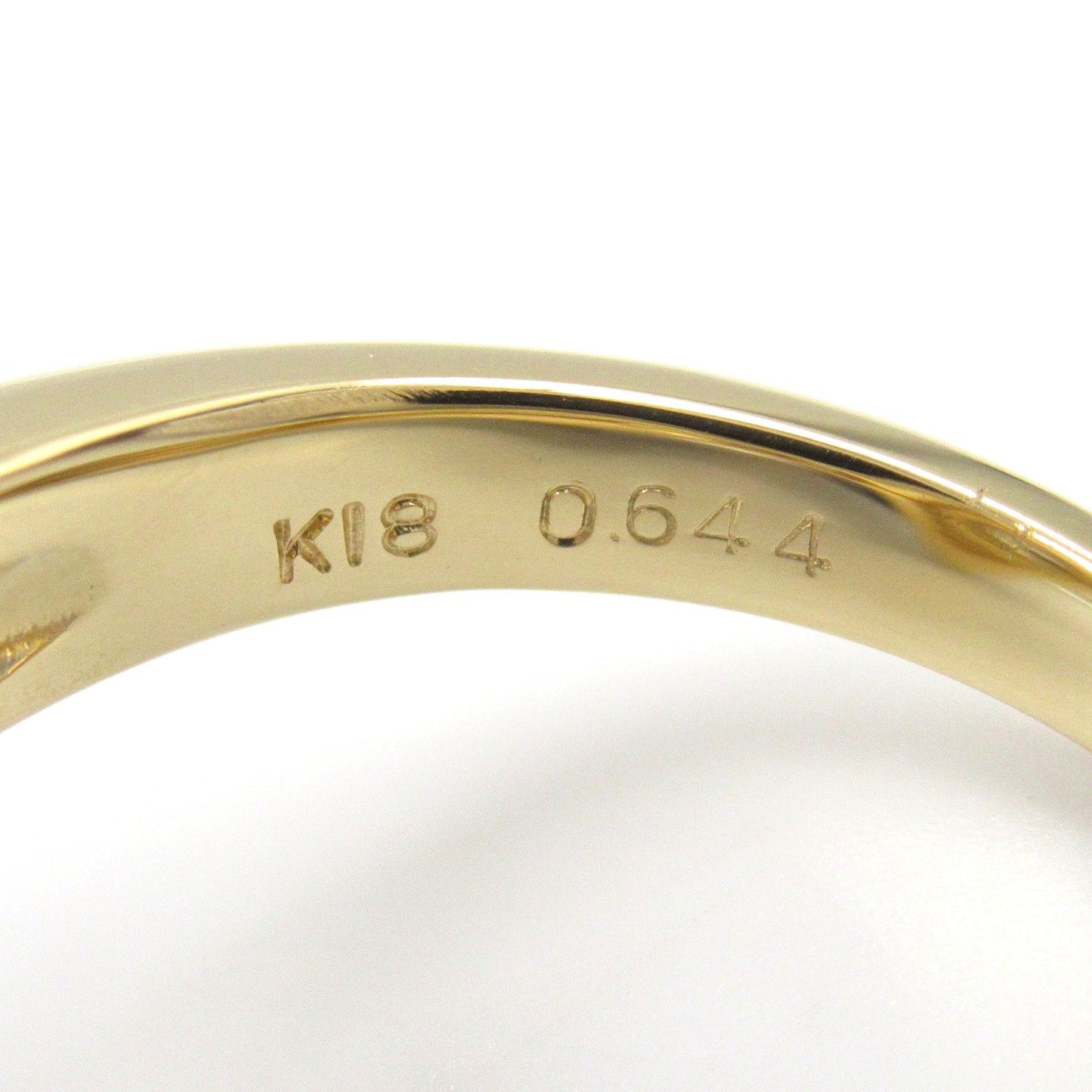 Exquisite K18 Yellow Gold Diamond Ring - 0.644ct Luxury Jewelry