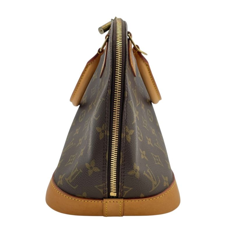 Louis Vuitton Alma M51130 Monogram Canvas Handbag - Brown