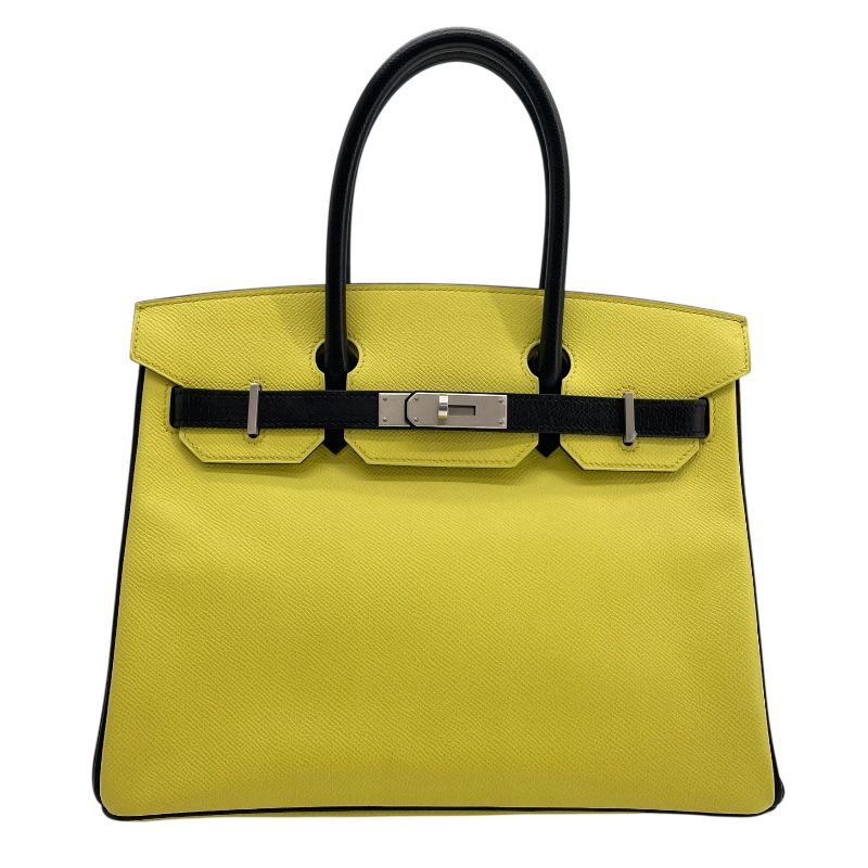 HERMES Birkin 30 Personal Order - Suffle & Black with Silver Hardware