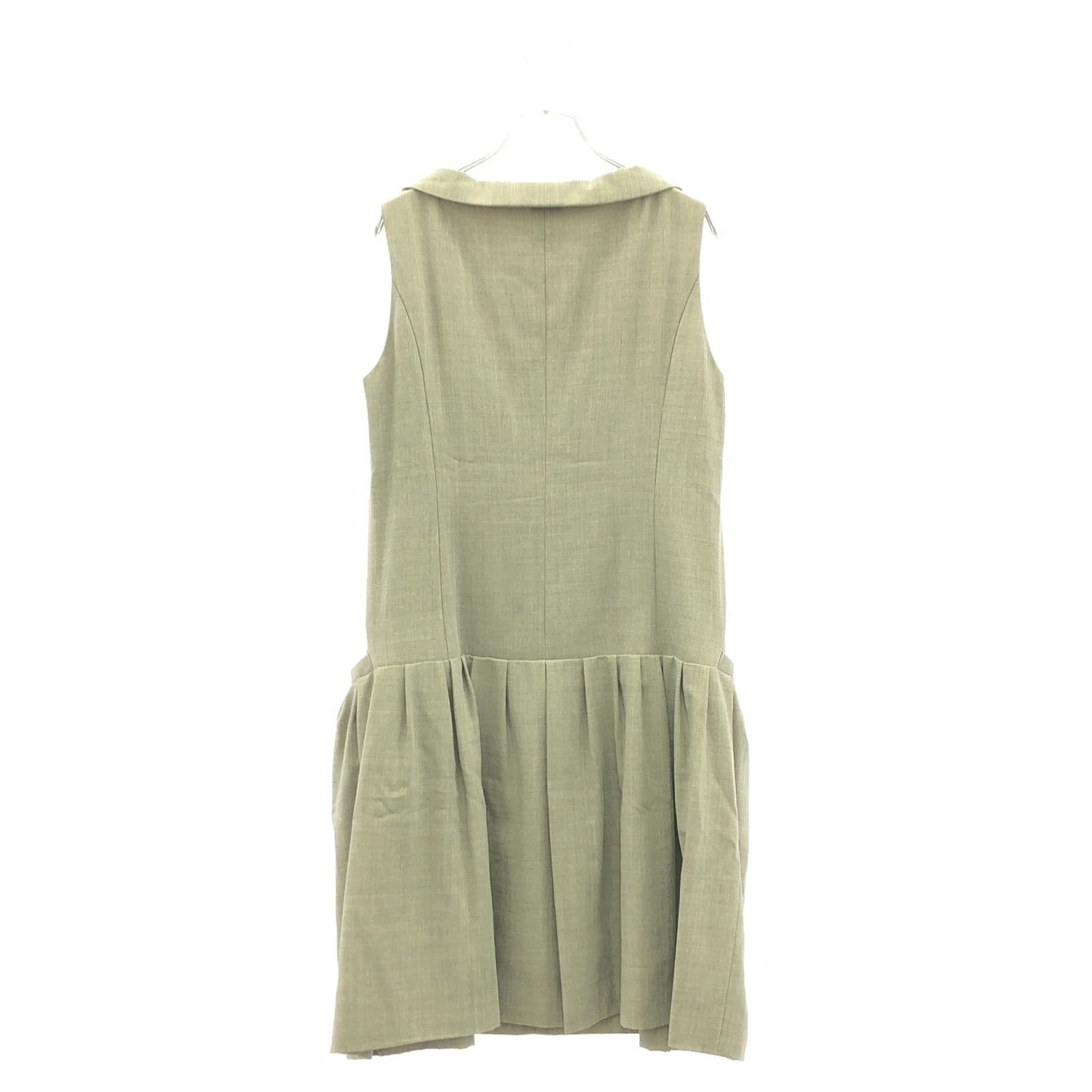 DaisyLin Light Grey Wool Dress - Timeless Elegance
