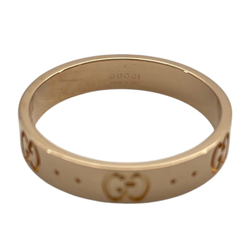 GUCCI Icon Ring in K18 Pink Gold - Exquisite Luxury Jewelry