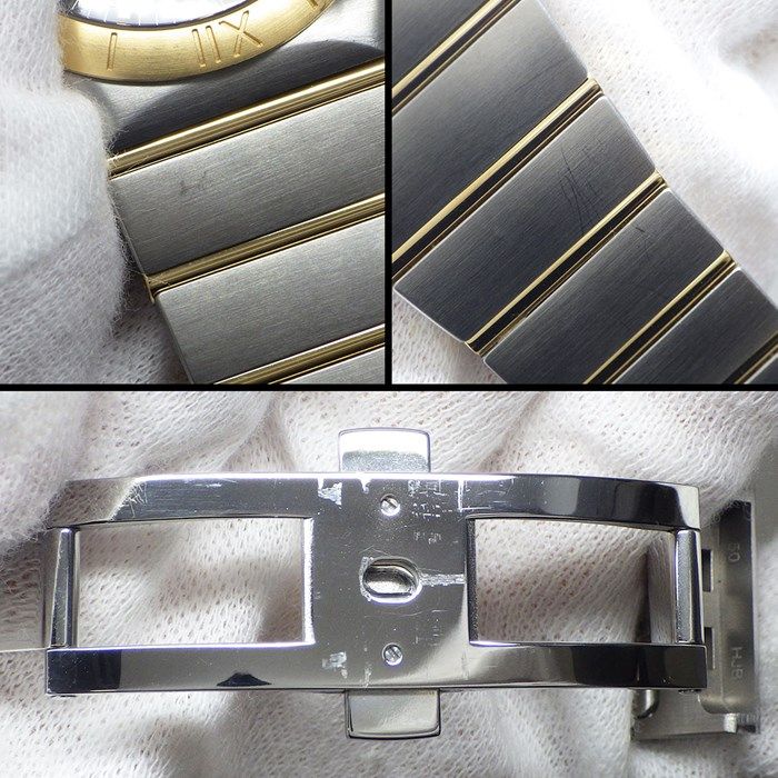 OMEGA Constellation Automatic Watch - 35mm Grey Dial, K18YG & SS