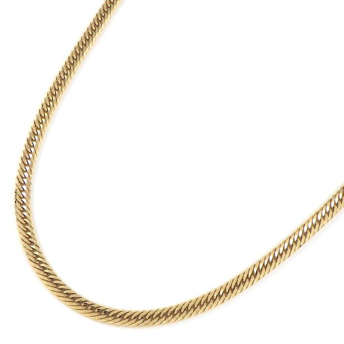 K18YG Triple Link Chain Necklace - Exquisite Craftsmanship