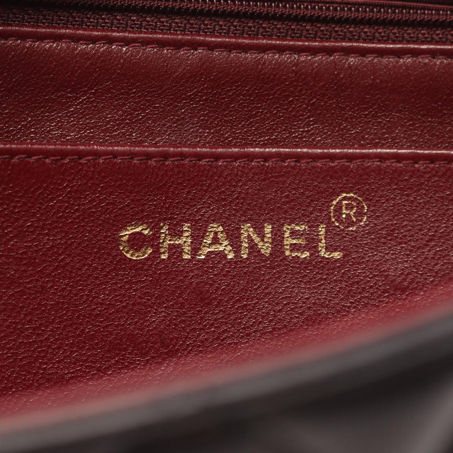 CHANEL Matelassé Diana Flap Shoulder Bag in Black Lambskin