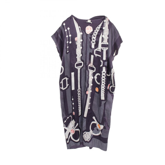 HERMES Etude pour une Parure de Gala Silk Dress - Exquisite Purple