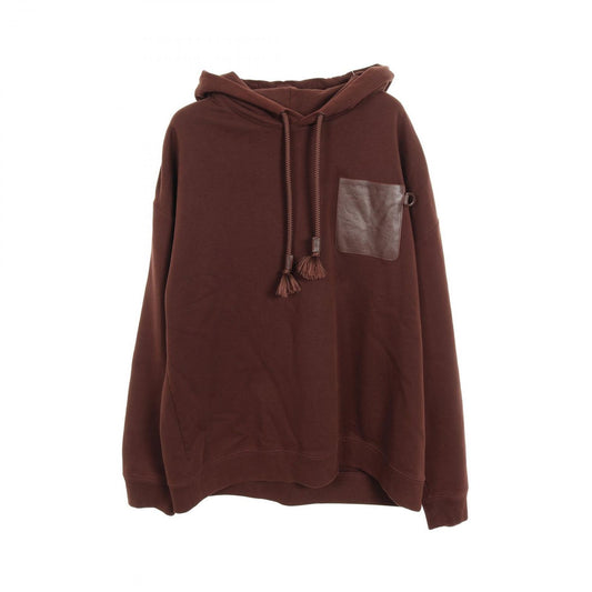 LOEWE Relaxed Fit Hoodie in Brown Cotton - Timeless Elegance