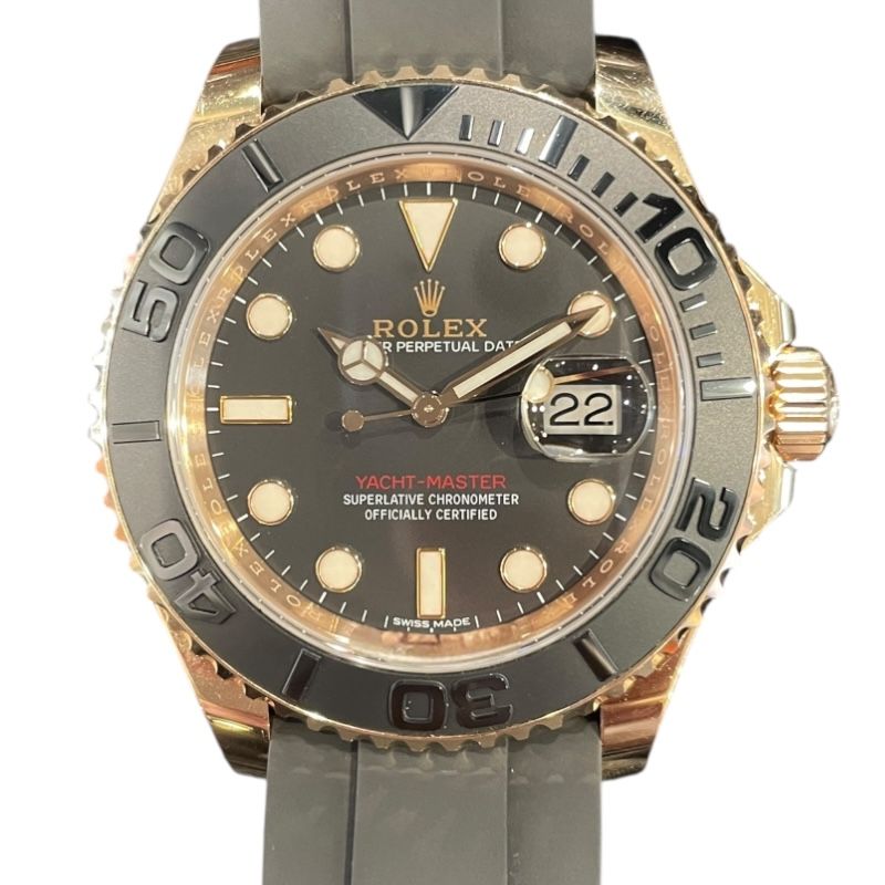 Rolex Yacht-Master 40 116655 K18 Pink Gold Automatic Men's Watch