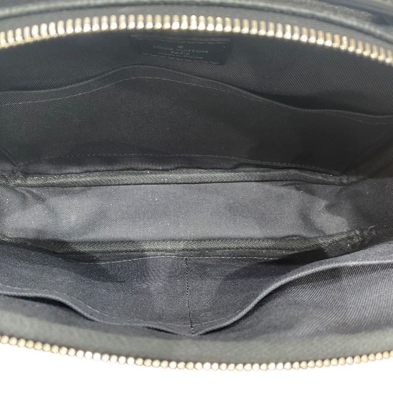 Louis Vuitton Ambreuil N41289 Black Damier Men's Shoulder Bag